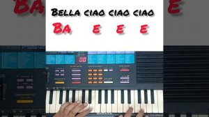 #voiceeffects#bella ciao on piano 🎹#with notation @sakshan studio 🎙️