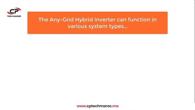 Onduleur hybride Any-Grid PHOCOS Maroc смотреть онлайн
