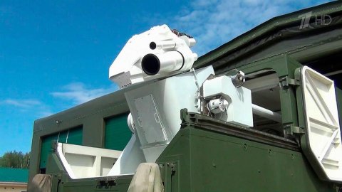 Российские военные применяют новейшие лазерные комплексы в ходе спецоперации