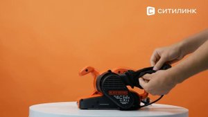 Обзор Ленточной шлифмашины BLACK+DECKER|  Ситилинк