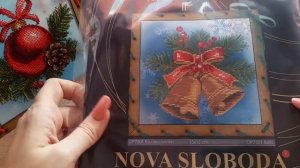 Покупки наборов для вышивки крестом от Nova Sloboda