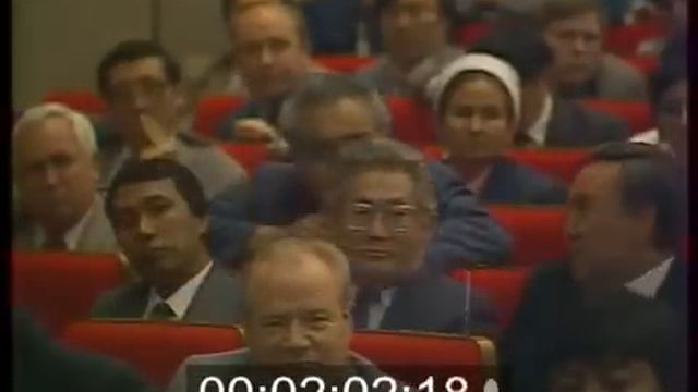 Мұхтар Шаханов 1989 жыл Кремльде сөйлеген сөзі смотреть онлайн