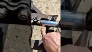 Фронтальный минипогрузчик - переломка на полноразмерных мостах ВАЗ, рама.