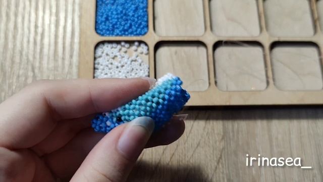 Дельфин из бисера | Амигуруми из бисера | Туториал | Амигуруми |часть 2| Beaded Dolphin Amigurumi