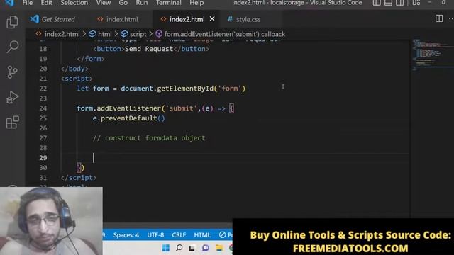 Javascript Axios Tutorial to Send POST Request With Text & Images Using FormData to HttpBin API