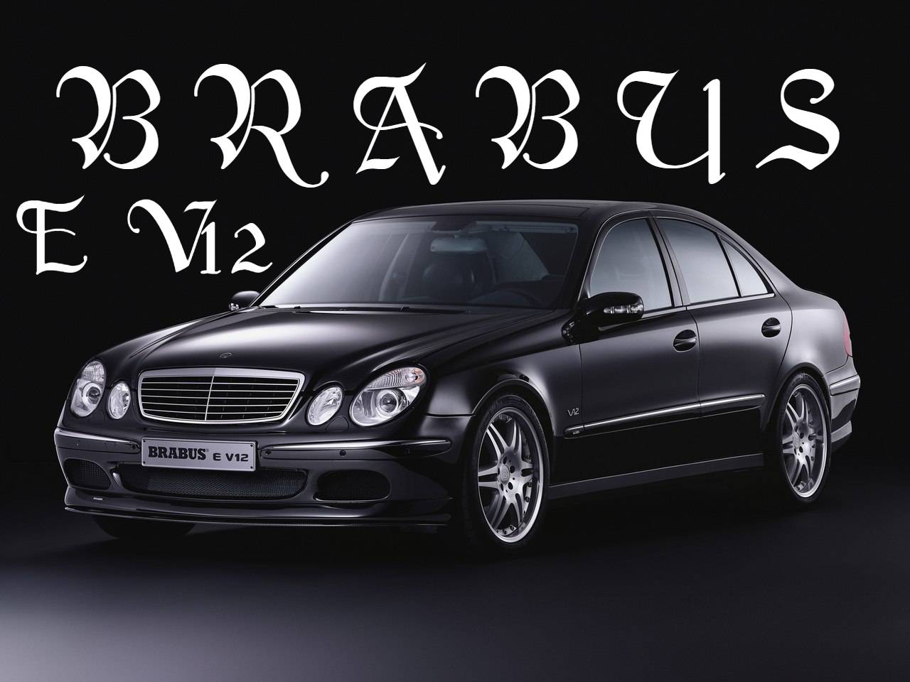 Brabus E V12. "Рекордсмен"