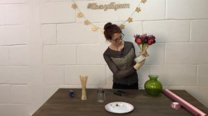 Как собрать букет из фруктов.