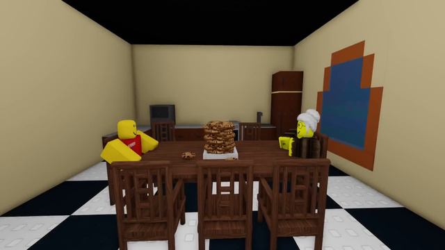 WEIRD STRICT DAD, BUT GRANDMA IS WEIRD! Roblox Animation смотреть онлайн