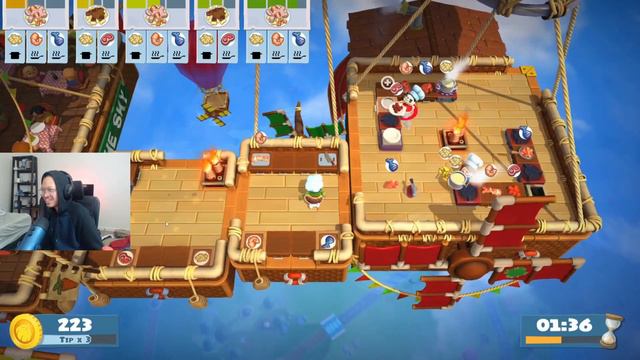 THIS IS FUN GAME OVERCOOKED 2 with Friends