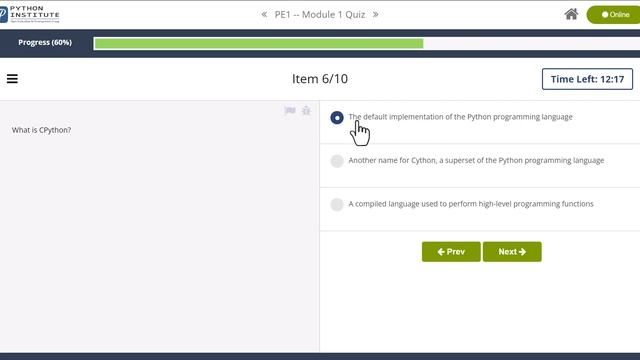 Python Essentials 1 Module 1 Quiz with explanation