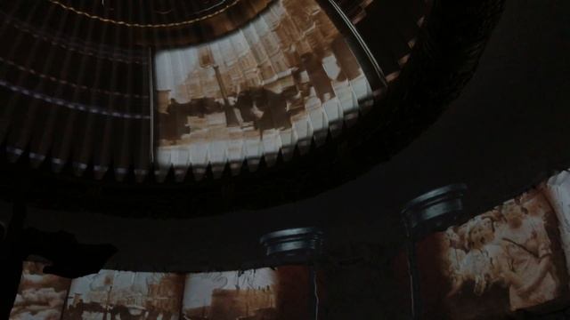 Световая проекция на купол музея Победы. Москва 2017 смотреть онлайн