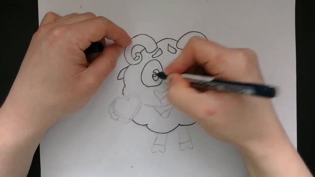 Как нарисовать БАРАША из СМЕШАРИКОВ смотреть онлайн