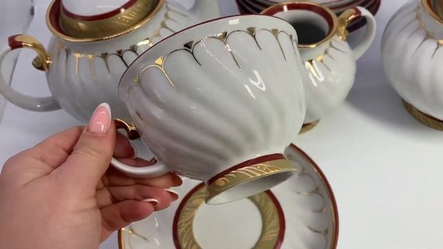 Сервиз Золотое кольцо Дулевский фарфор смотреть онлайн