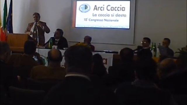 X Congresso Arcicaccia - Le conclusioni di Osvaldo Veneziano смотреть онлайн