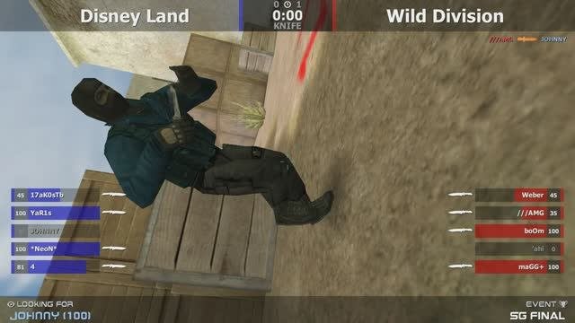 Финал турнира по Cs 1.6 от проекта SteamGames [Wild Division -vs- Disney Land] @ By Kn1fe ///2map
