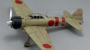 "Зеро" тип 21 от "Эдуарда" в масштабе 1:48.