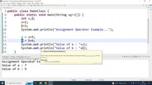 Assignment operator in java | Assignment operator in hindi | java assignment operator in hindi/urdu