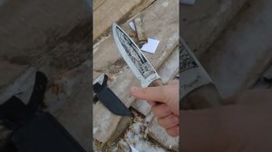 Разделочный кизлярский нож Варан из стали 65х13