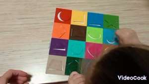 Обучение малыша цветам и формам