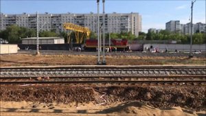 Стихийная торговля на ЖД путях около станции Рабочий Поселок