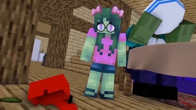 Monster School : Cute Fairy Girls - Herobrine, Creeper, Enderman - Minecraft Animation смотреть онлайн