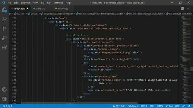 How To Make Complete Responsive E-COMMERCE Website Using HTML | CSS | JS | BOOTSTRAP | Step By Step