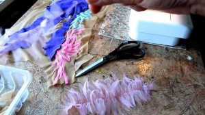 Пёрышки из фатина