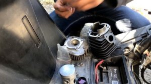 YAMAHA BWS-100. Замена ЦПГ.