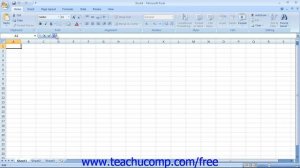 Excel 2007 Tutorial The Excel Environment- 2007 Microsoft Training Lesson 1.4