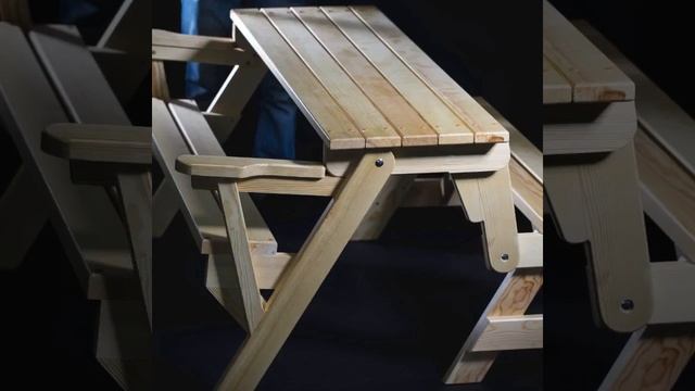 Скамейка трансформер для дачи! Разбери за 5 секунд! смотреть онлайн