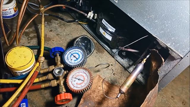 R600a Refregerator repair, System re pfocess part 2 смотреть онлайн