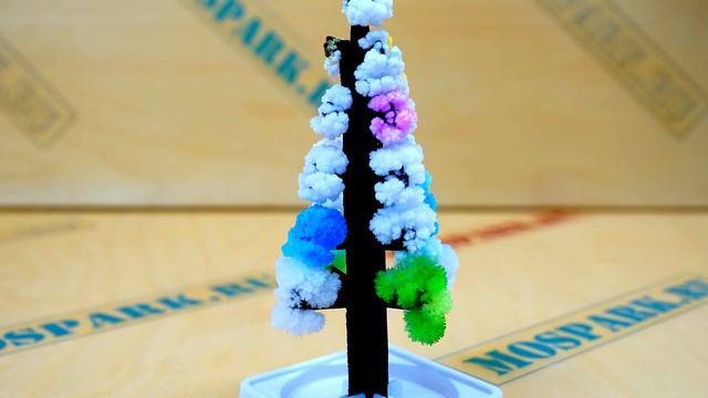 Выращивание кристаллов - Ёлочка за 6 часов смотреть онлайн