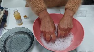 ВТО. Первая стирка бобинной пряжи. Наш способ.