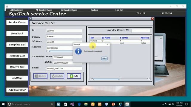 Electronic Repair management system in java netbeans |java project ideas for beginners with codes