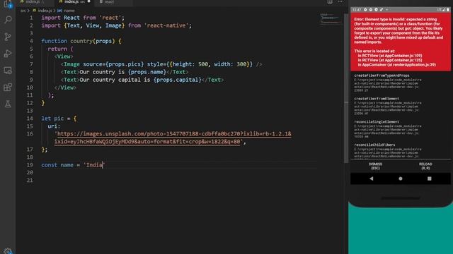 Props in react native ( in hindi ) смотреть онлайн