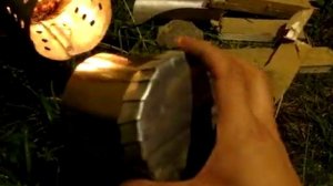Походная легкая самодельная печка