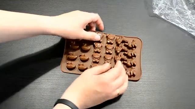 Лучшая силиконовая форма для желейных конфет с aliexpress! смотреть онлайн