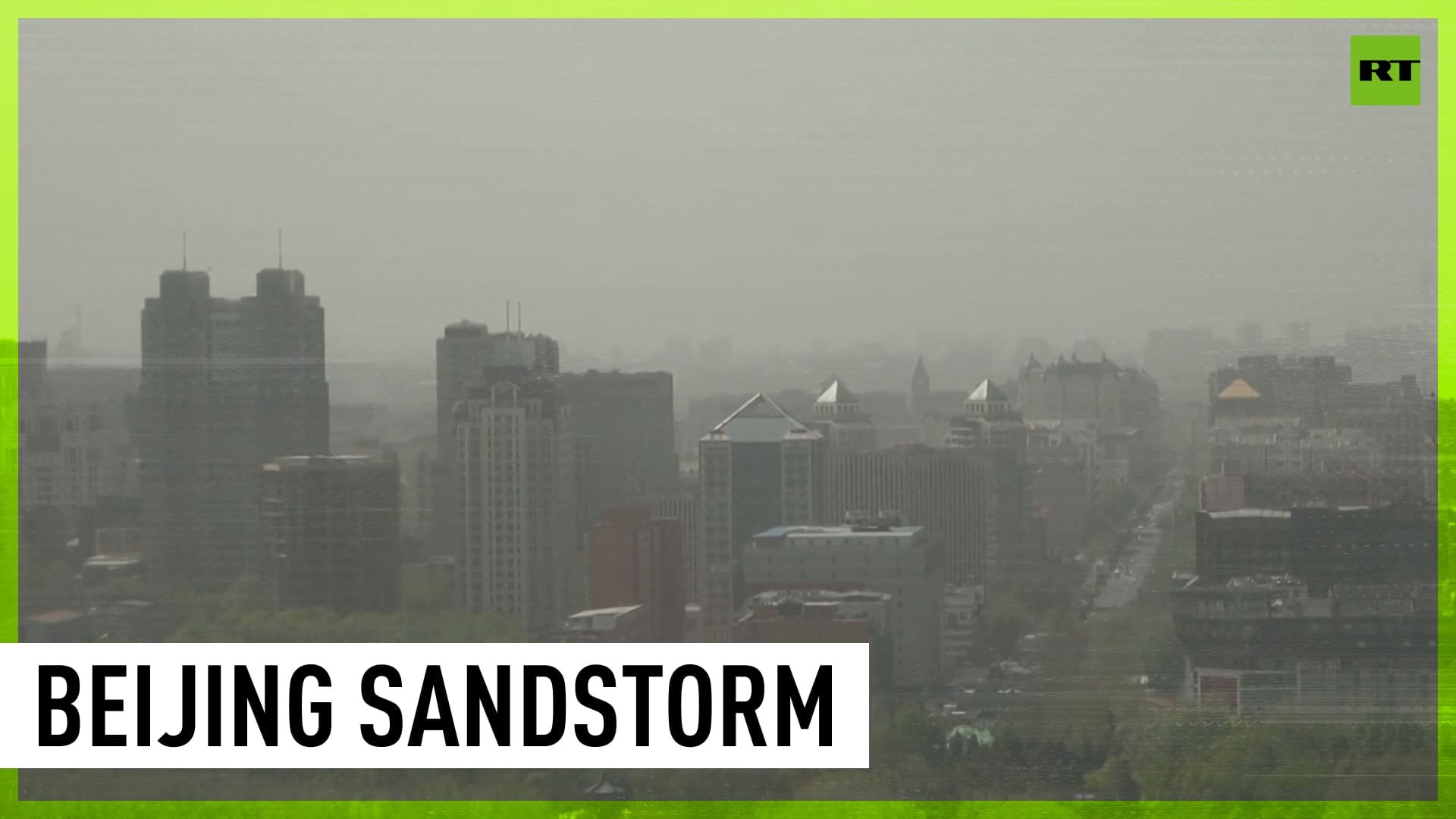 'Biggest Ever' Sandstorm Hits Chinese Capital