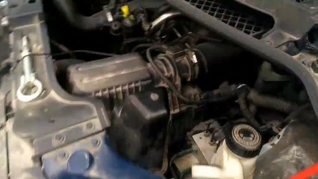Работа заслонки рециркуляции климатической системы Fiat Ulysse 2007