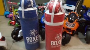 Детская боксерская груша с перчатками