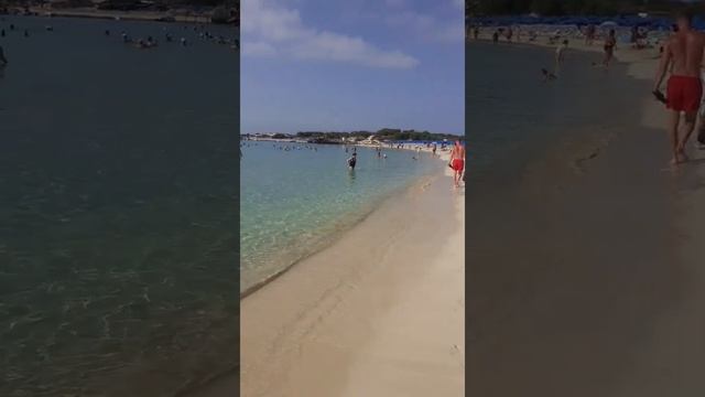 Macronissos Beach || Cyprus Best Beaches || Shorts