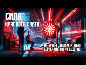 Сила красного света - интервью с изобретателем. Сергей СУХОНОС.