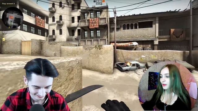 Дуэль с ДЕВУШКОЙ на РАЗДЕВАНИЕ в CS:GO! смотреть онлайн