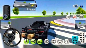 Доехал до аэропорта и проник в самолёт в игре 3D класс вождения