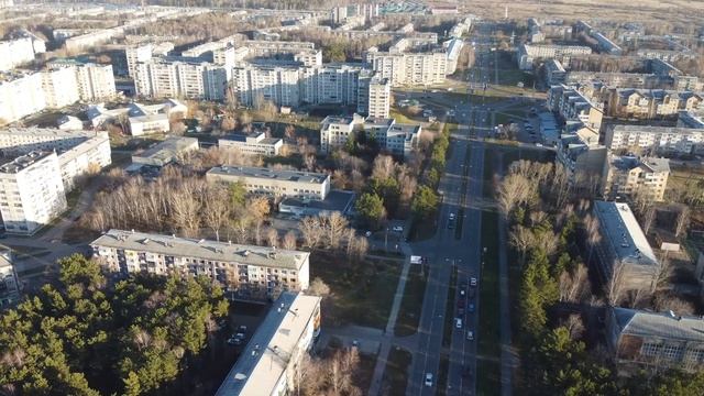 Город Ангарск.улица "Космонавтов" смотреть онлайн