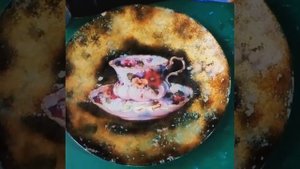 Наташа Фохтина.Обратный декупаж. Урок 2. Курс 6 Московской школы декупажа