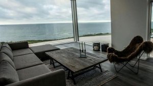 Vertical Facade Home Architecture Design: Summer House by Martin Kallesø Arkitekter