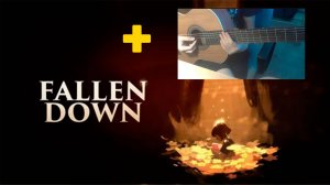 Fallen Down UNDERTALE на гитаре