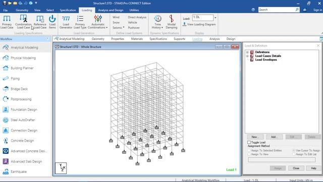 STAAD PRO CE | Steel Project Analysis смотреть онлайн
