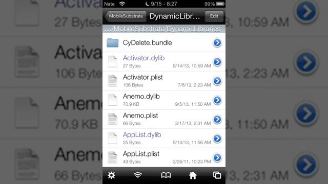 How to delete Cydia apps and tweaks using iFile